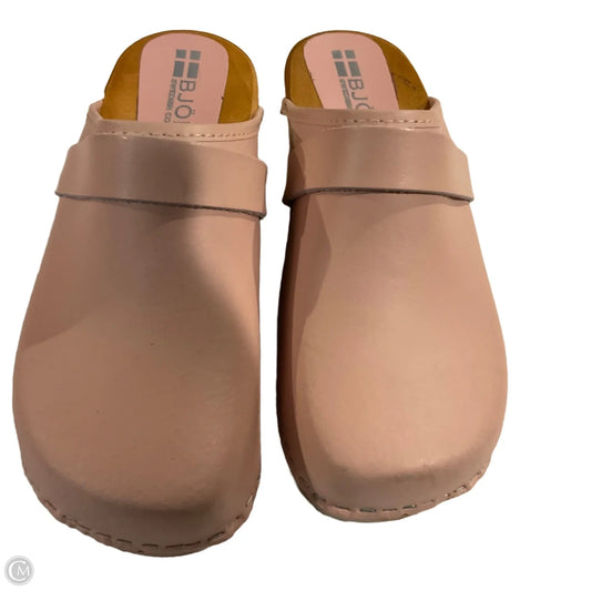 Shoes Heels Block By bjork In Pink, Size: 9