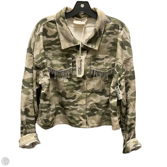 Jacket Other By Savanna Jane In Green, Size: M