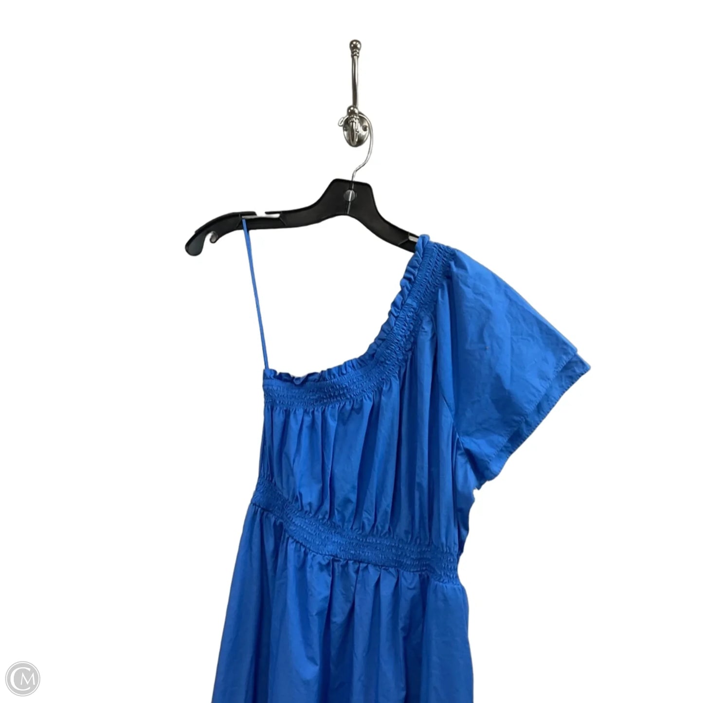 Dress Casual Midi By J. Crew In Blue, Size: M