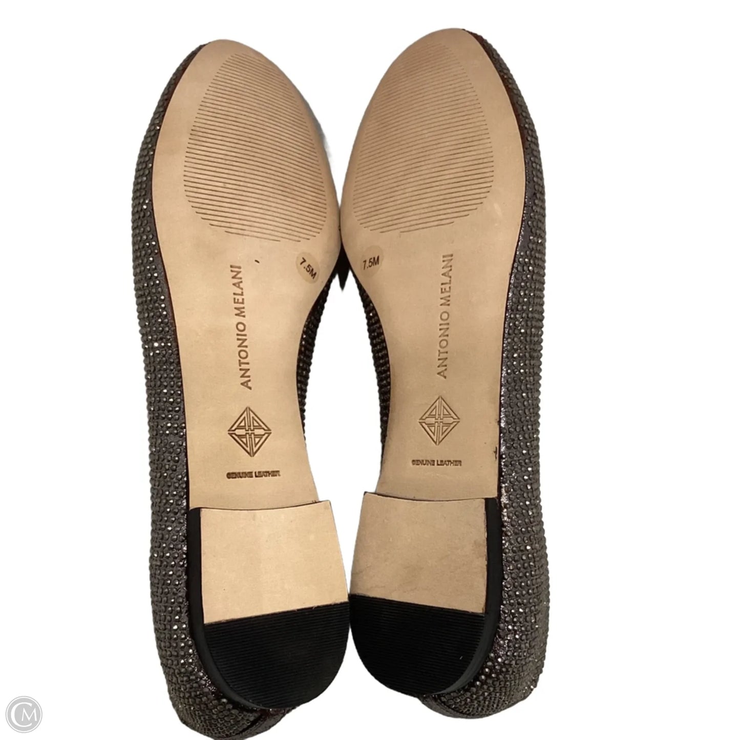 Shoes Flats By Antonio Melani In Silver, Size: 7.5