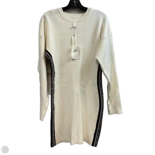 Dress Casual Short By Daily Practice By Anthropologie In Cream, Size: L