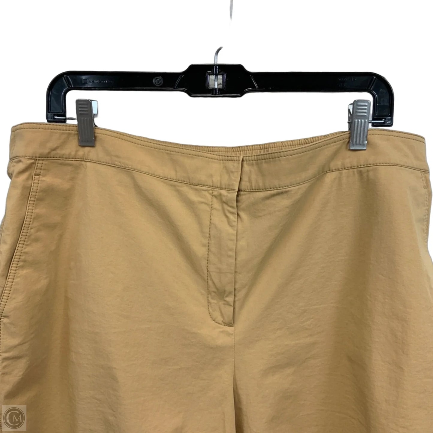 Shorts Designer By Lafayette 148 In Brown, Size: Xl