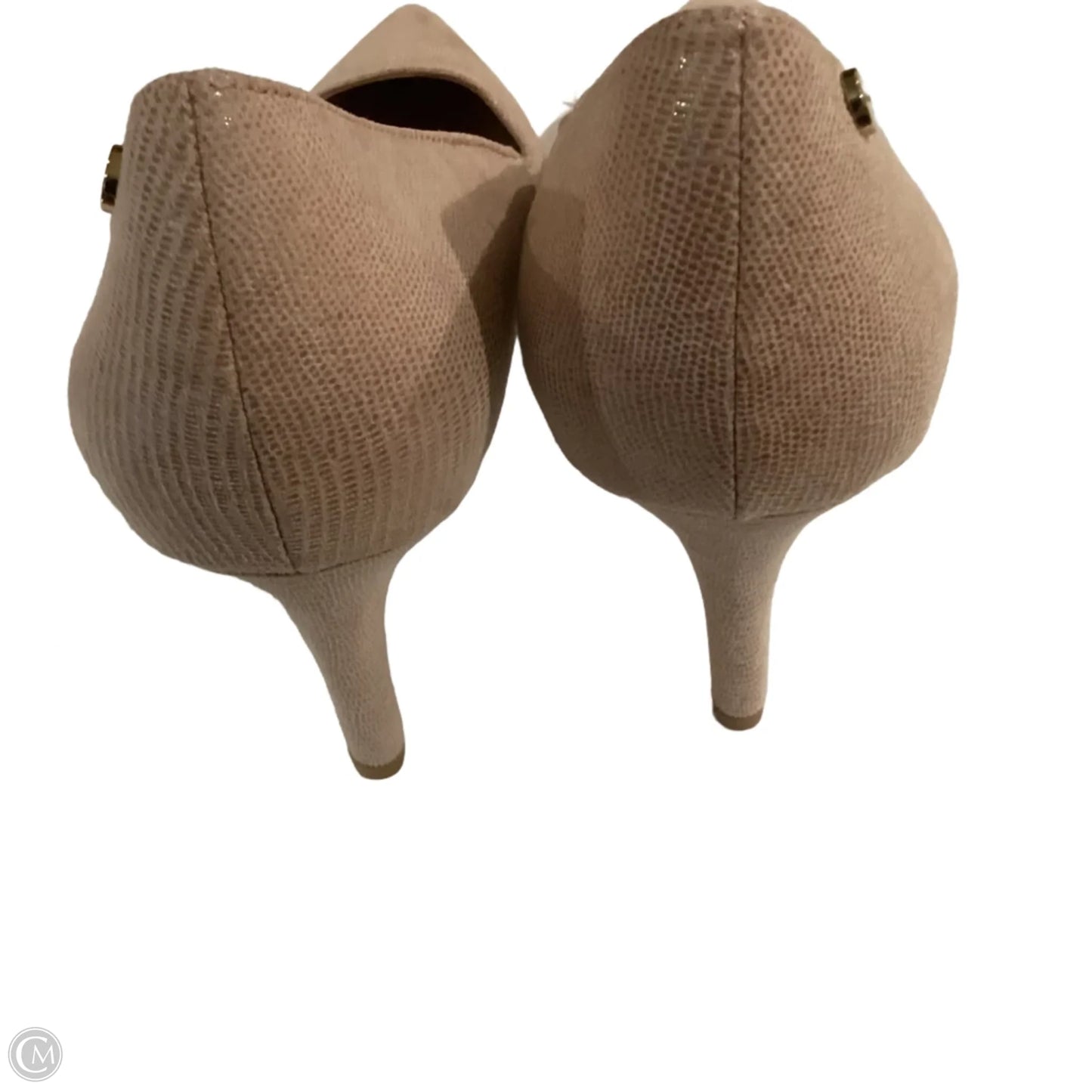 Shoes Heels Stiletto By Calvin Klein In Beige, Size: 9