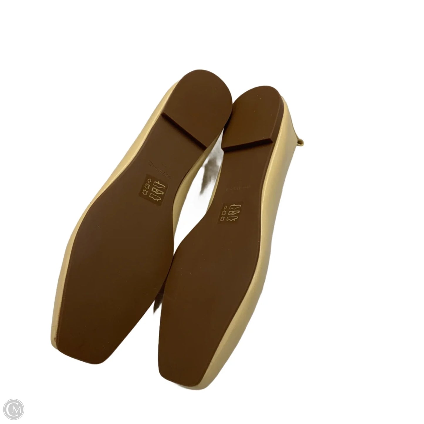 Shoes Flats By INTENTIONALLY In Yellow, Size: 6.5