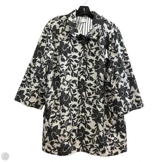 Jacket Other By Chicos In White, Size: Xxl