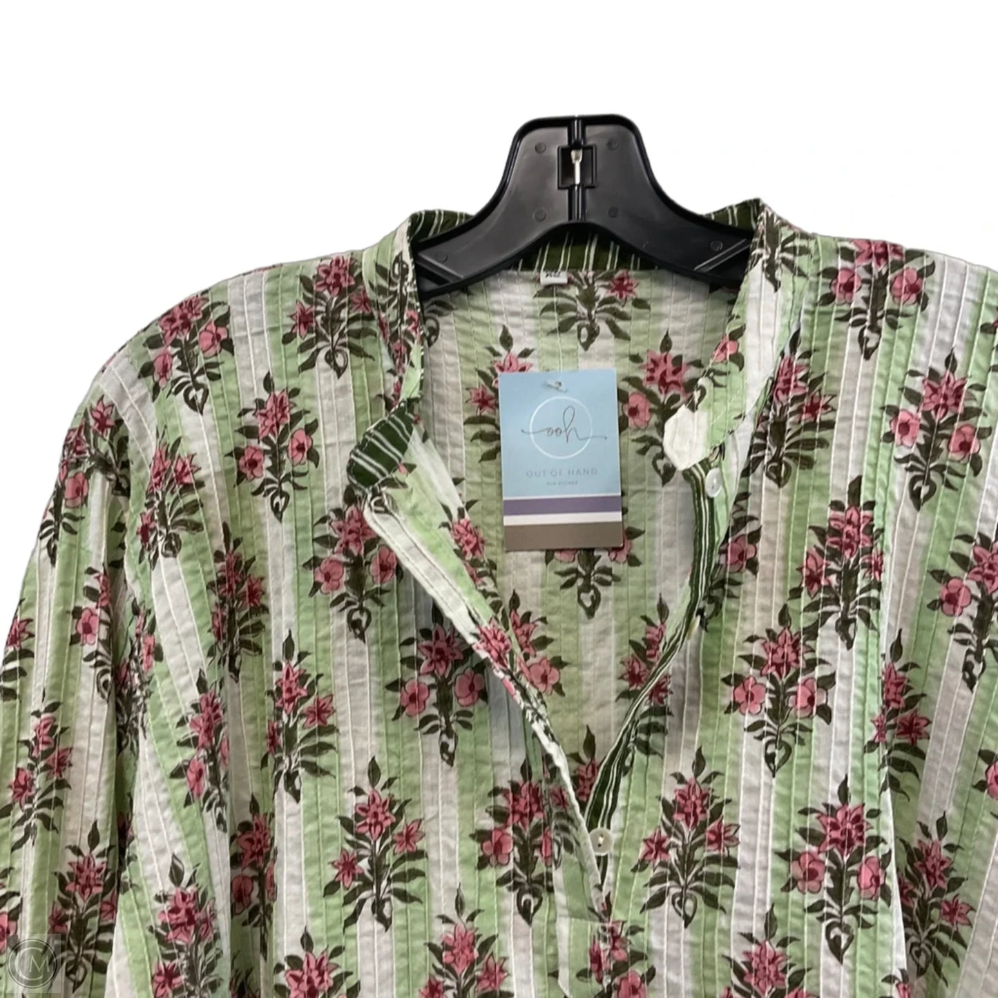 Tunic Long Sleeve By OUT OF HAND In Green, Size: Xs