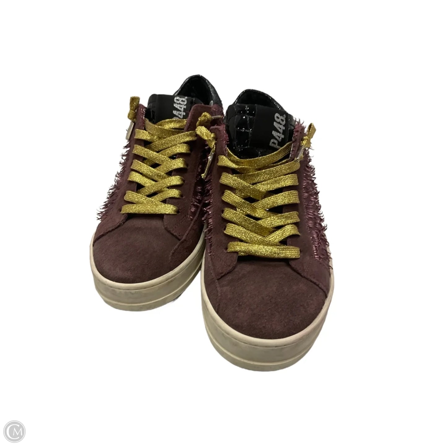 Shoes Sneakers By P448 In Purple, Size: 9