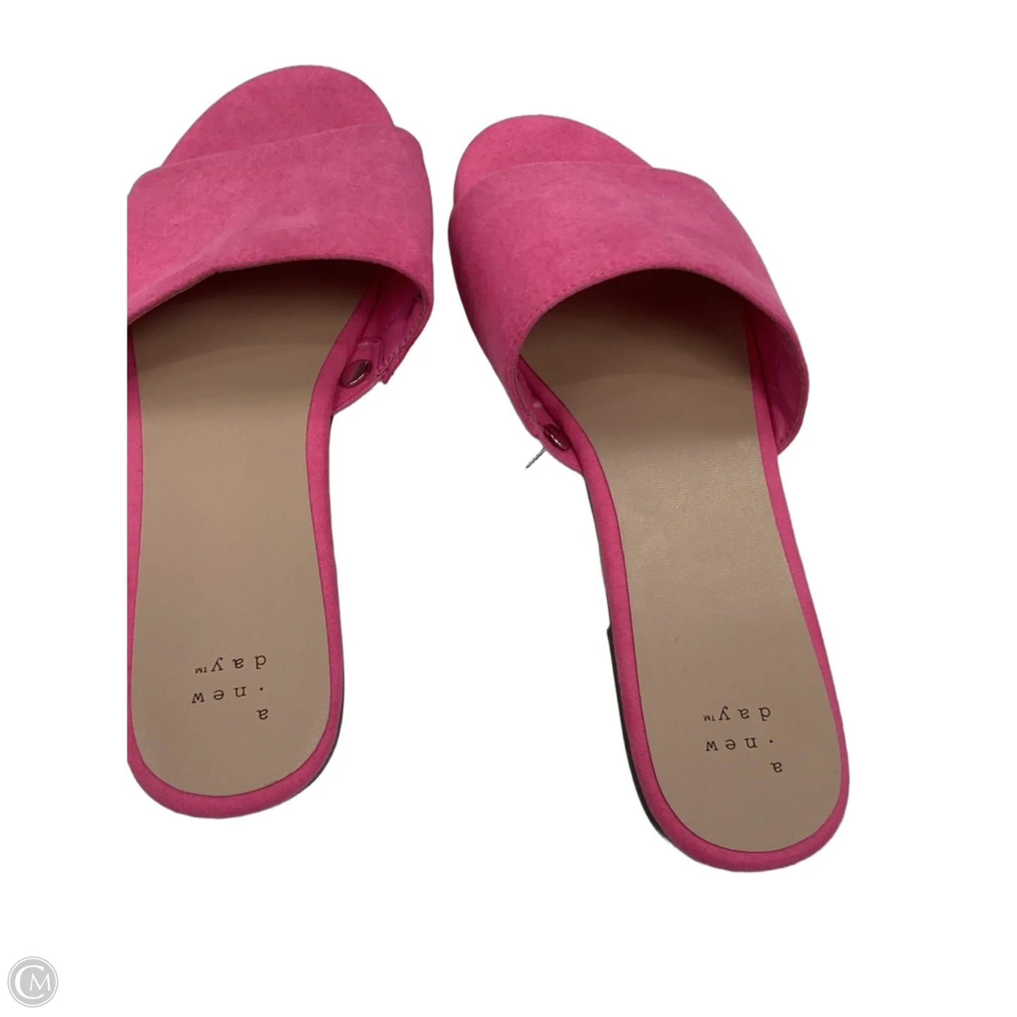 Sandals Flats By A New Day In Pink, Size: 10