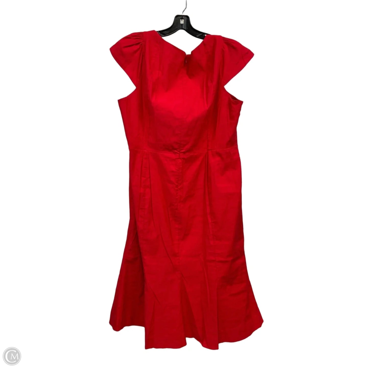 Dress Casual Maxi By Anthropologie In Red, Size: 3x