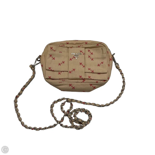 Crossbody Luxury Designer By Prada, Size: Small
