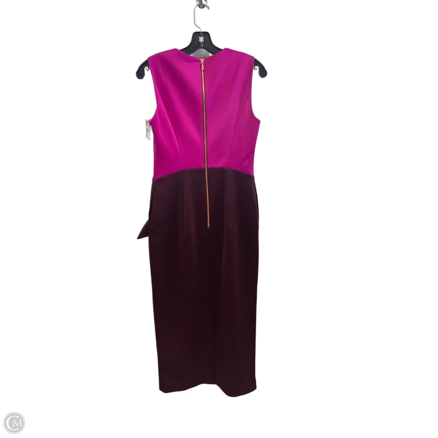 Dress Party Midi By Ted Baker In Purple, Size: Xs