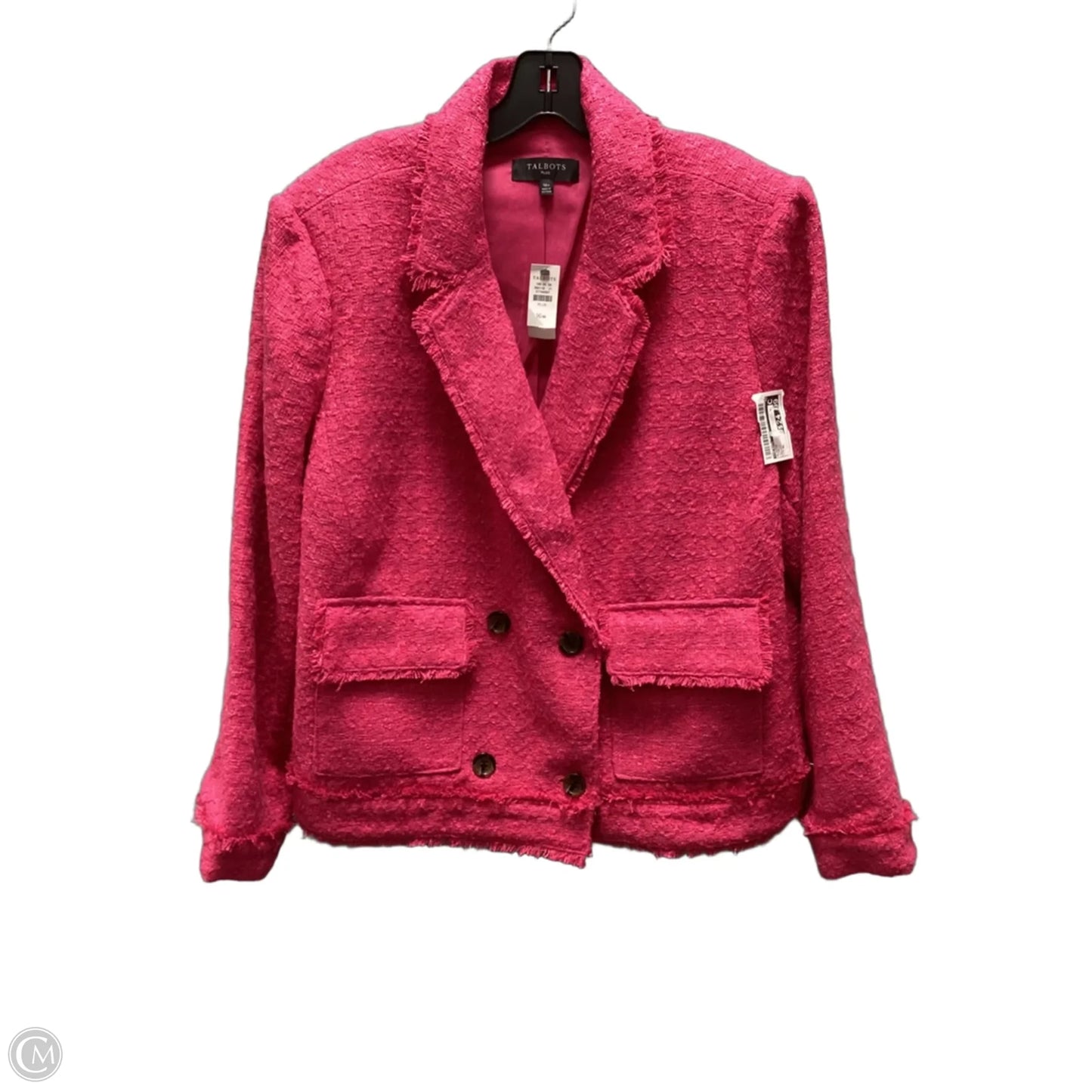 Blazer By Talbots In Pink, Size: Xl