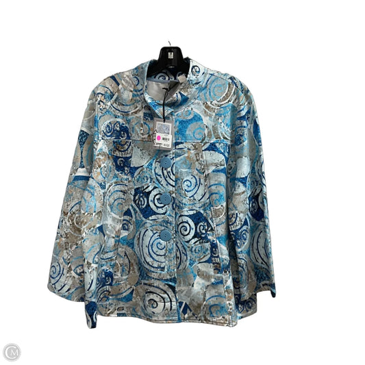Jacket Other By Dolcezza In Blue, Size: Xl