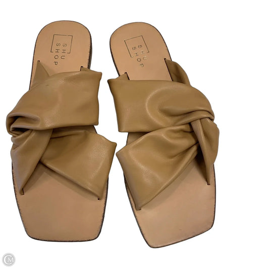 Sandals Flats By Shu Shop In Brown, Size: 8