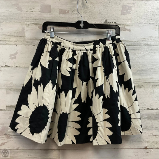 Skirt Designer By Alice + Olivia In Black & Cream, Size: 6