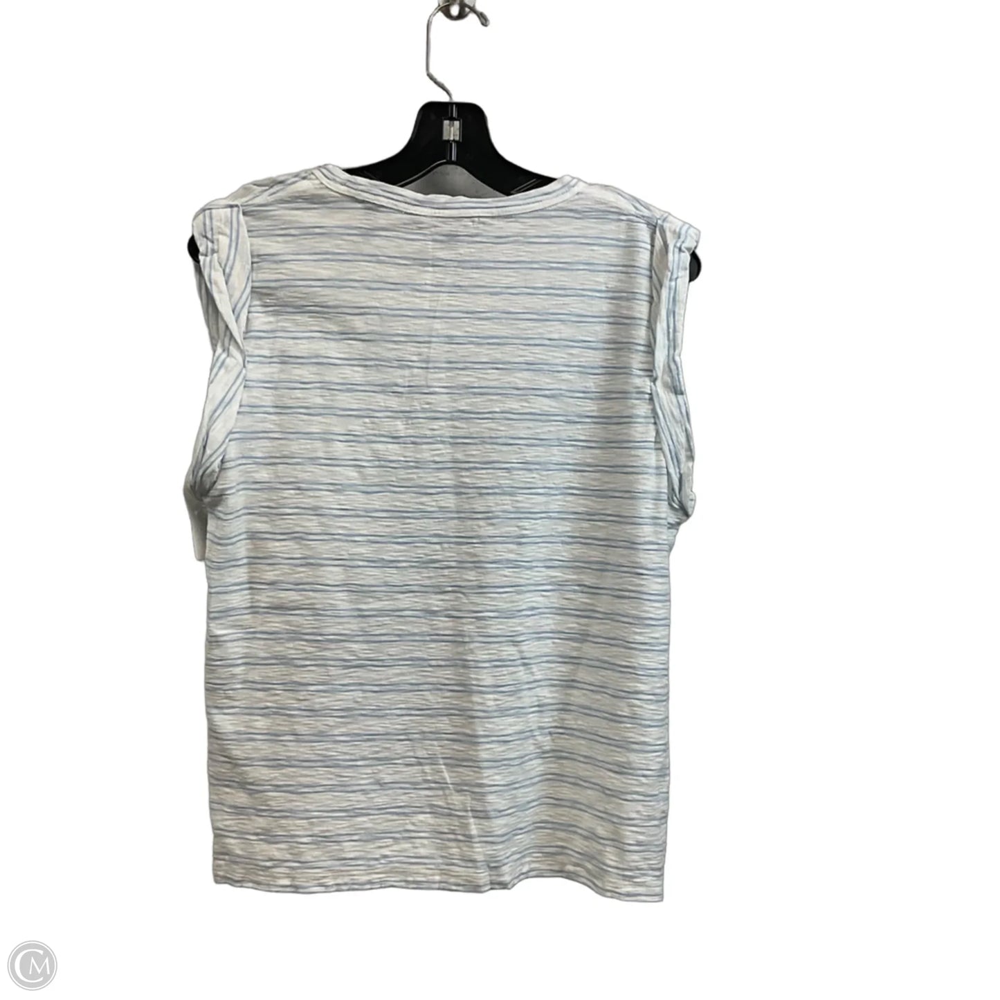 Top Sleeveless By Veronica Beard In White, Size: L