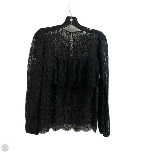 Blouse Long Sleeve By Wilfred In Black, Size: M