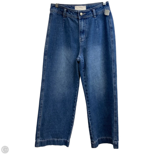 Jeans Wide Leg By Veveret In Blue Denim, Size: M