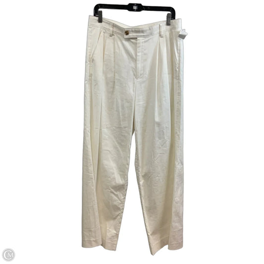 Pants Wide Leg By Banana Republic In Cream, Size: 12