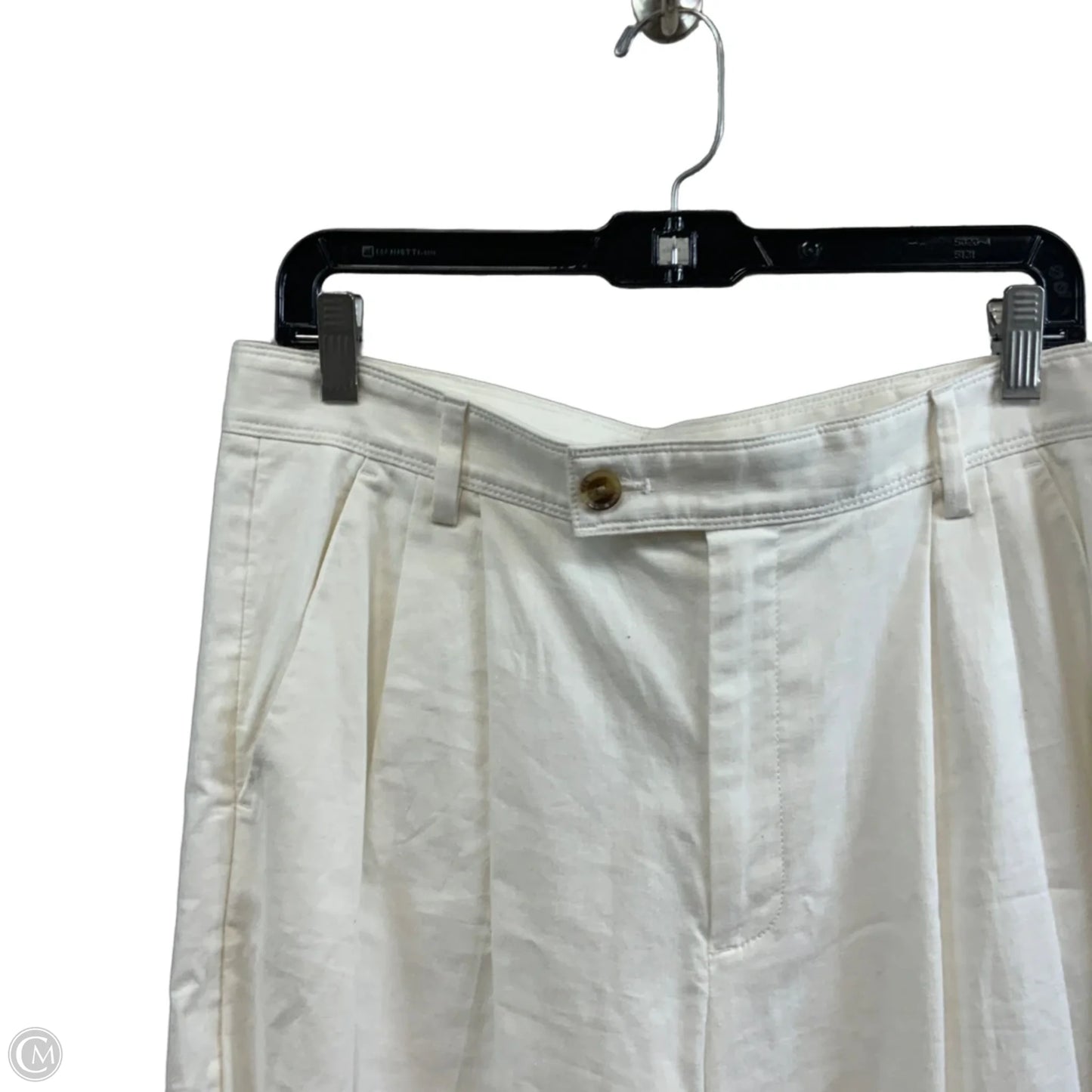 Pants Wide Leg By Banana Republic In Cream, Size: 12