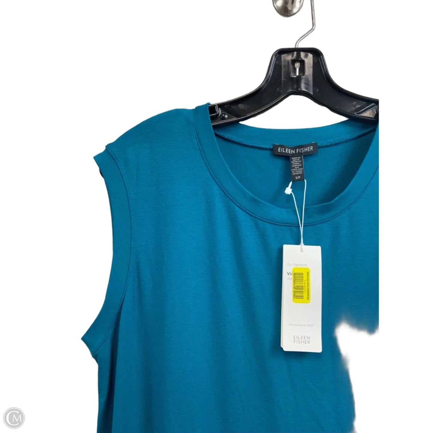Dress Casual Midi By Eileen Fisher In Blue, Size: S