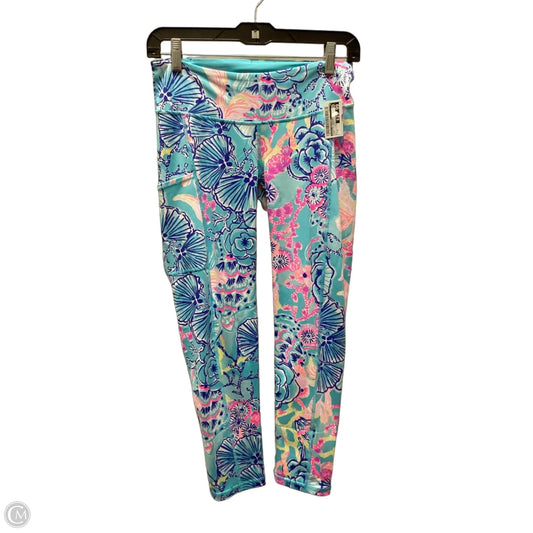 Athletic Leggings By Lilly Pulitzer In Blue, Size: S