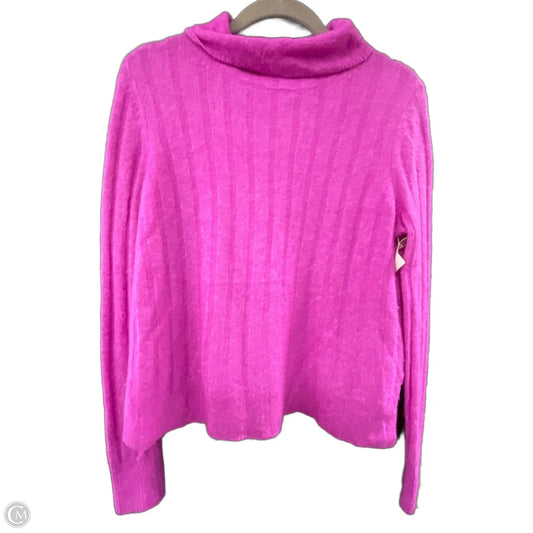 Top Long Sleeve By Banana Republic In Purple, Size: S