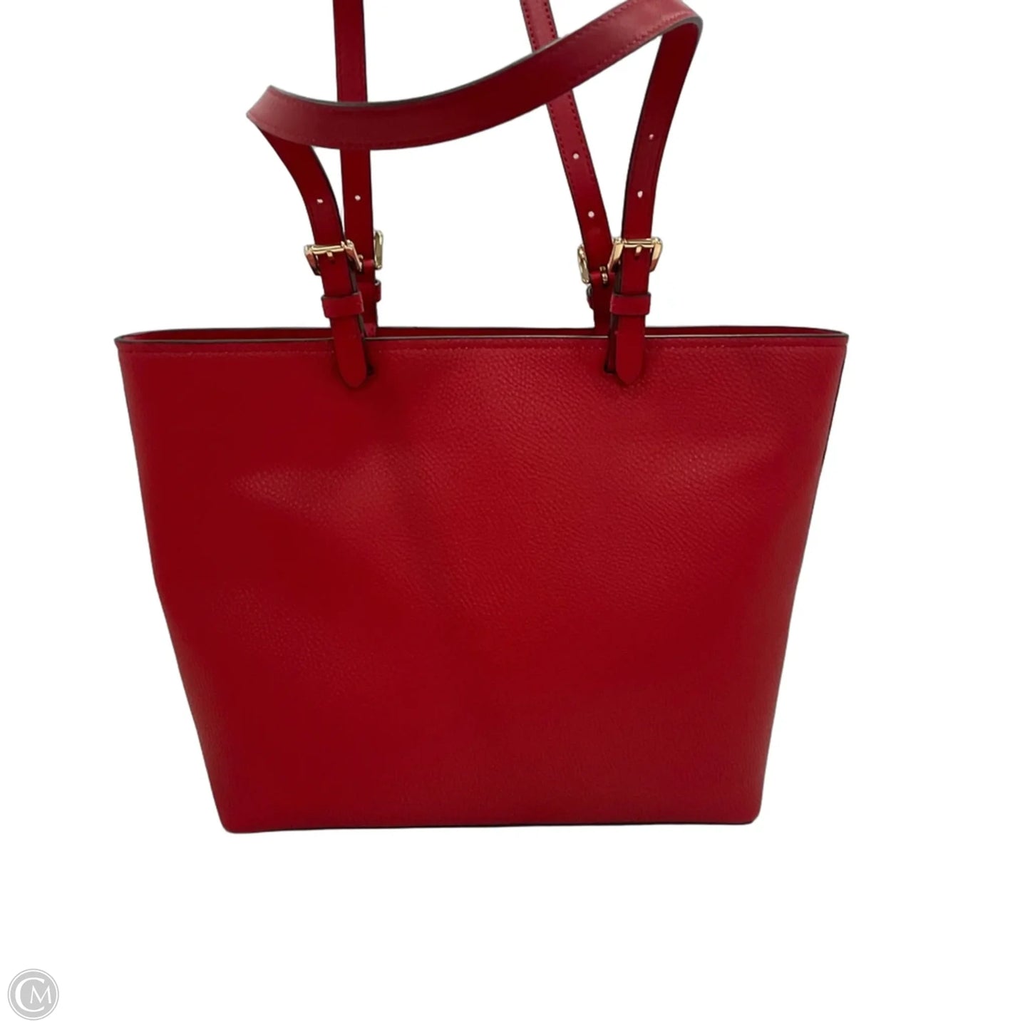 Handbag Leather By Michael By Michael Kors, Size: Medium