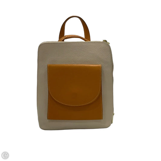 Backpack Leather By Divinia Firenze, Size: Small