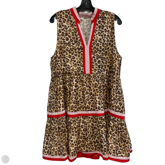 Dress Casual Short By Entro In Animal Print, Size: L