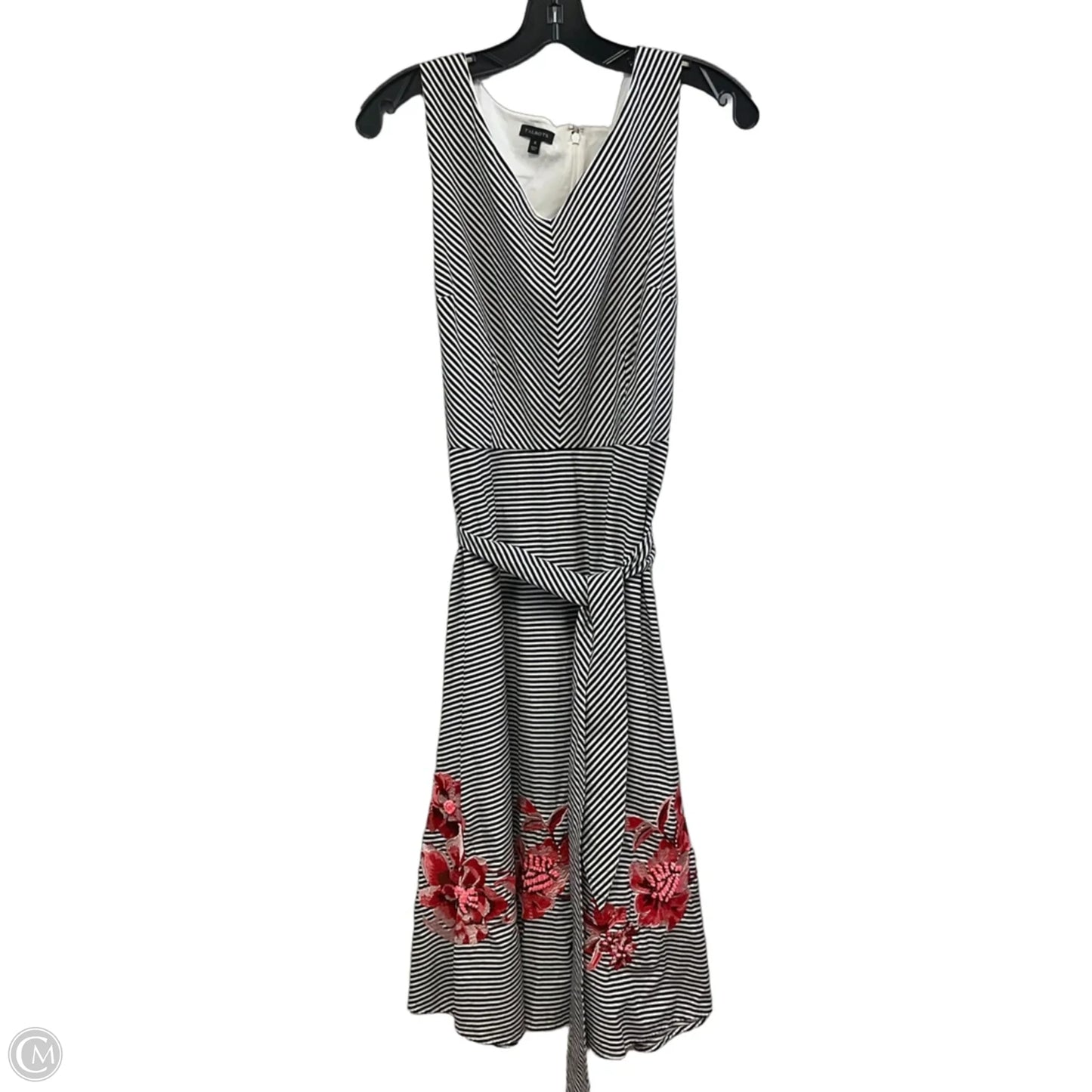 Dress Casual Midi By Talbots In Black, Size: M