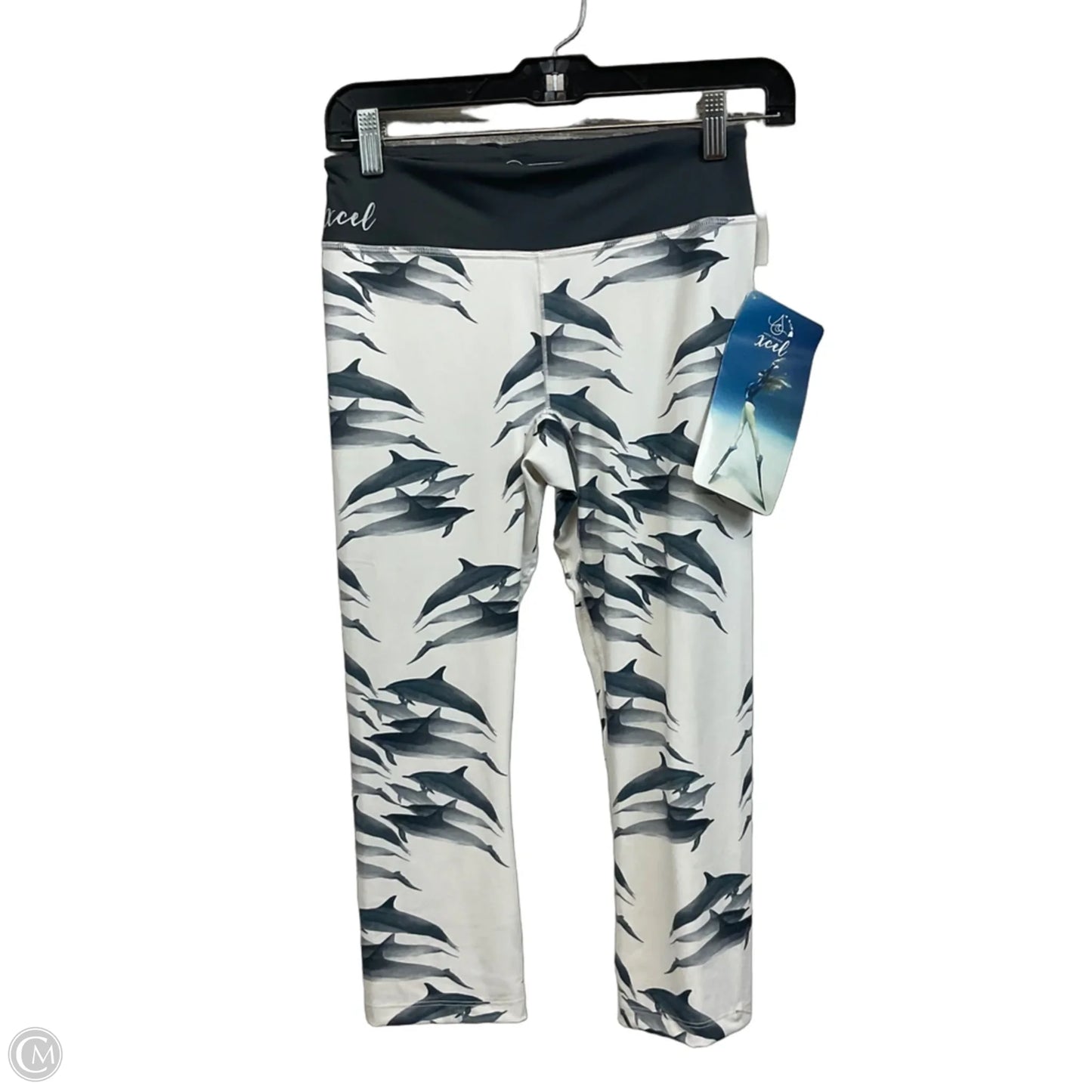 Athletic Pants 2pc By Ocean Ramsey In White, Size: M