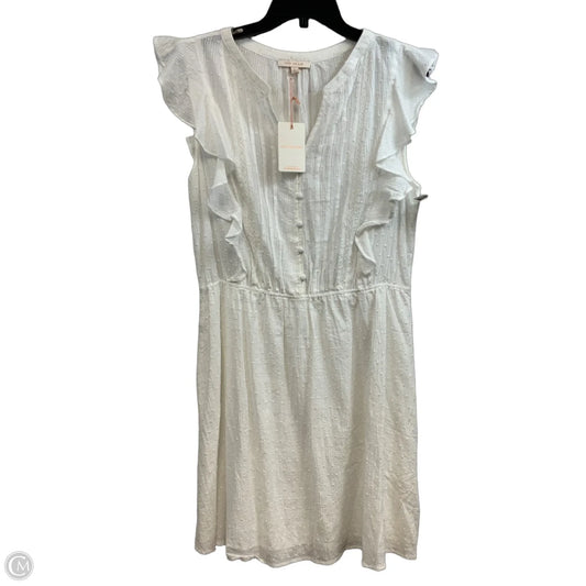 Dress Casual Short By Skies Are Blue In White, Size: L