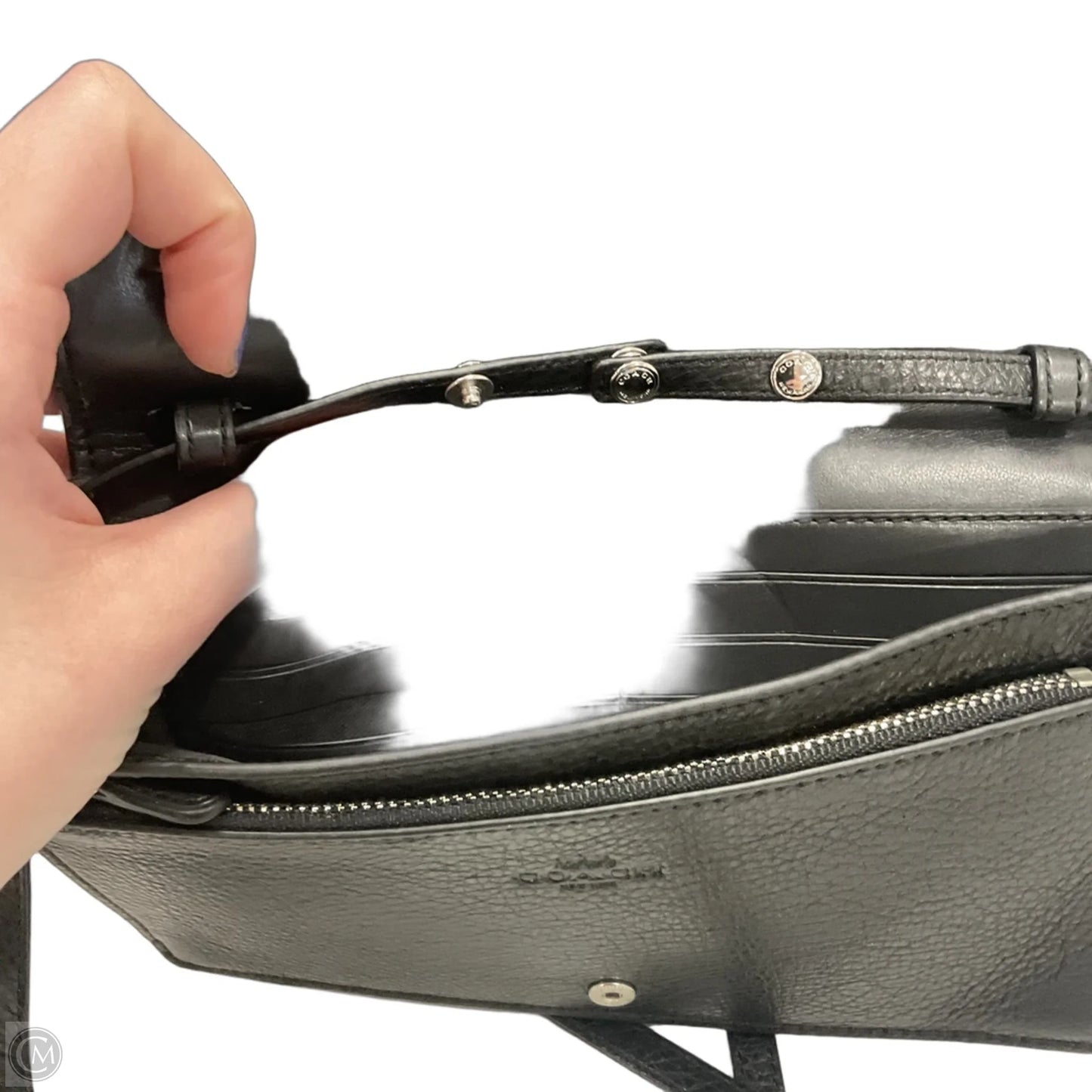 Crossbody Designer By Coach, Size: Medium