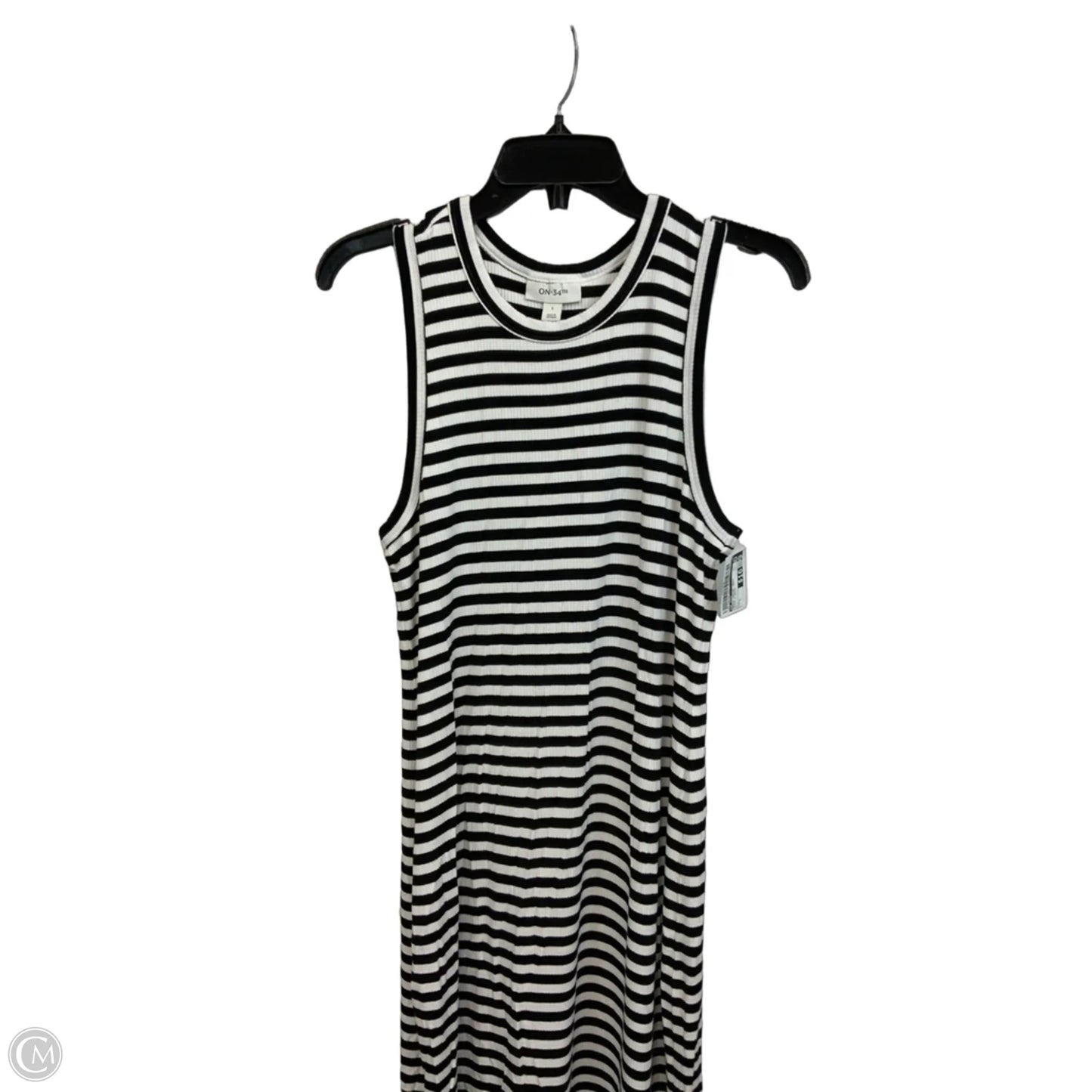 Dress Casual Maxi By On 34th In Black & White, Size: L