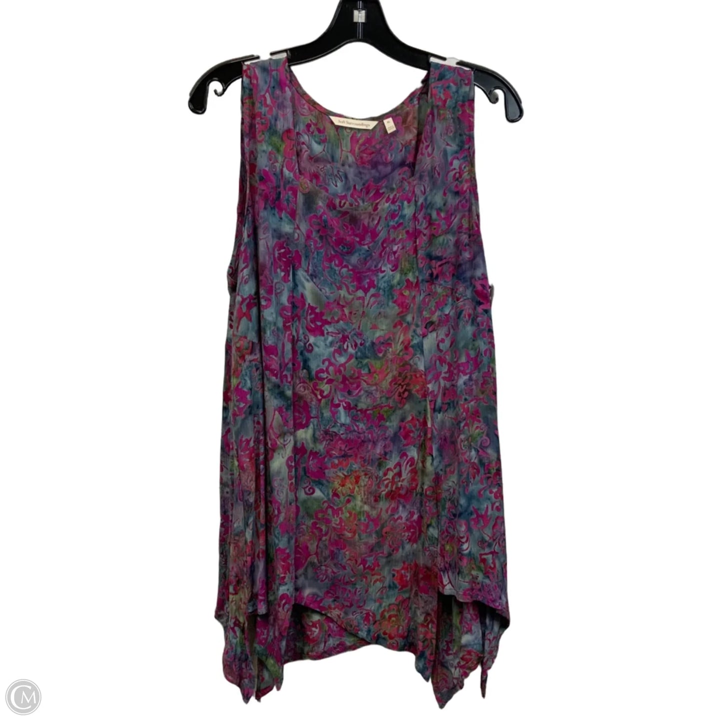 Blouse Sleeveless By Soft Surroundings In Purple, Size: Xl