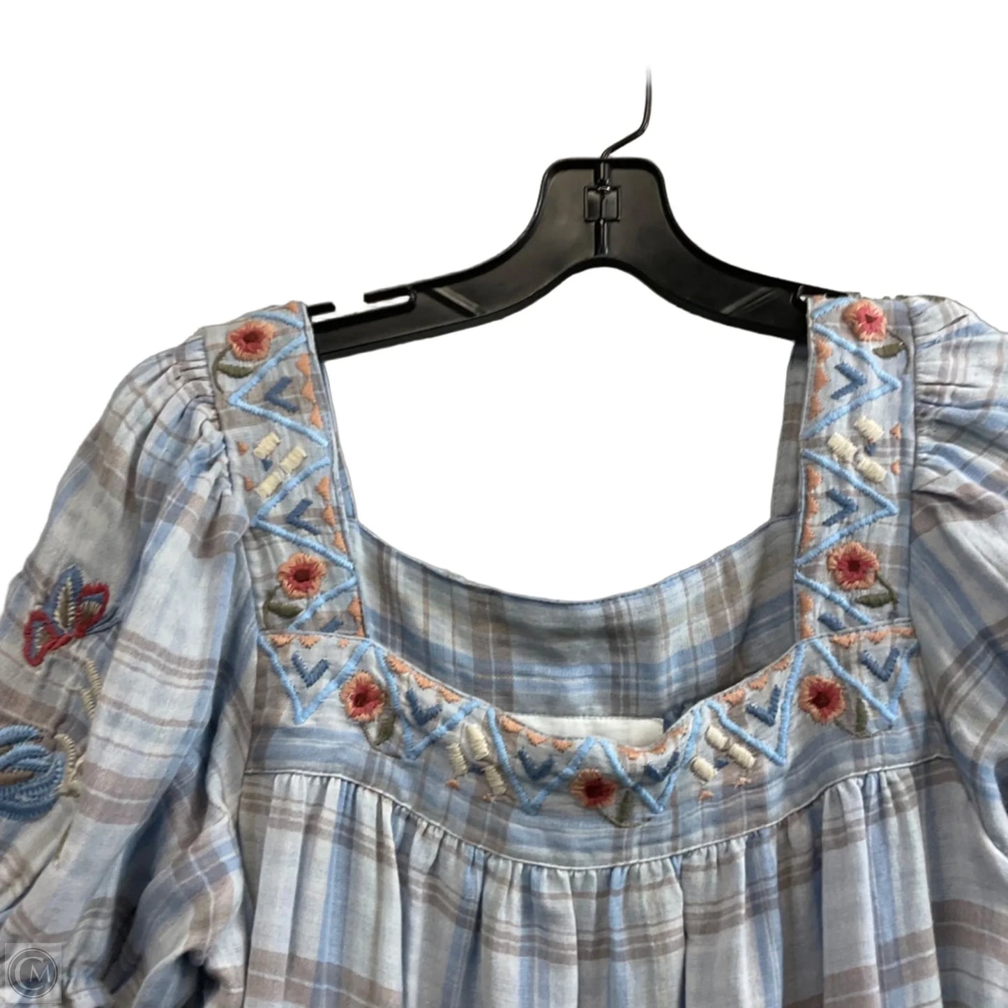 Top Short Sleeve By KARYN SEA In Blue, Size: M