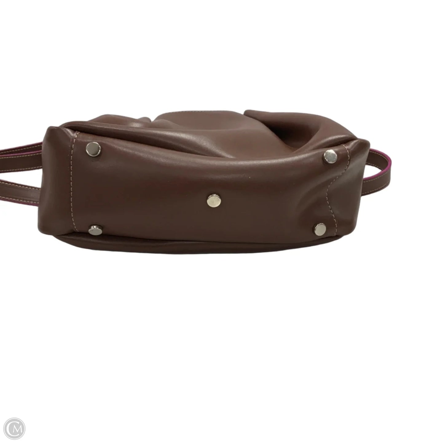 Handbag Leather By Cma, Size: Medium