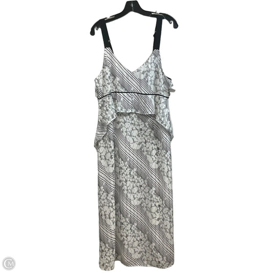 Dress Casual Midi By Cabi In White, Size: S