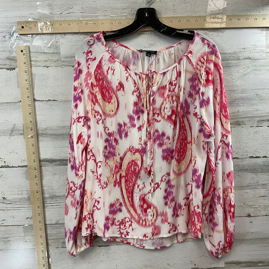 Top Long Sleeve By Etcetra  Size: Xs