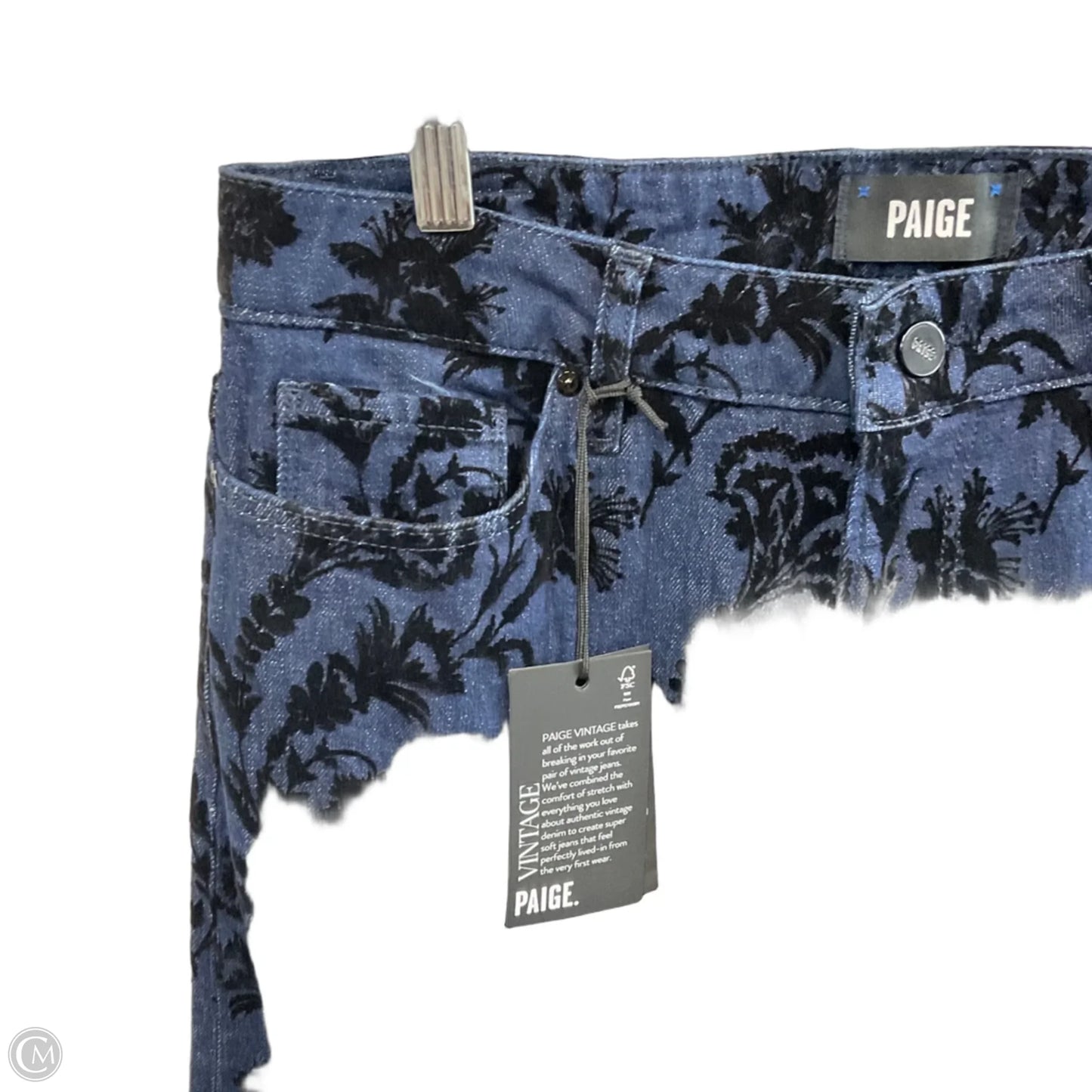 Jeans Wide Leg By Paige In Blue Denim, Size: 10