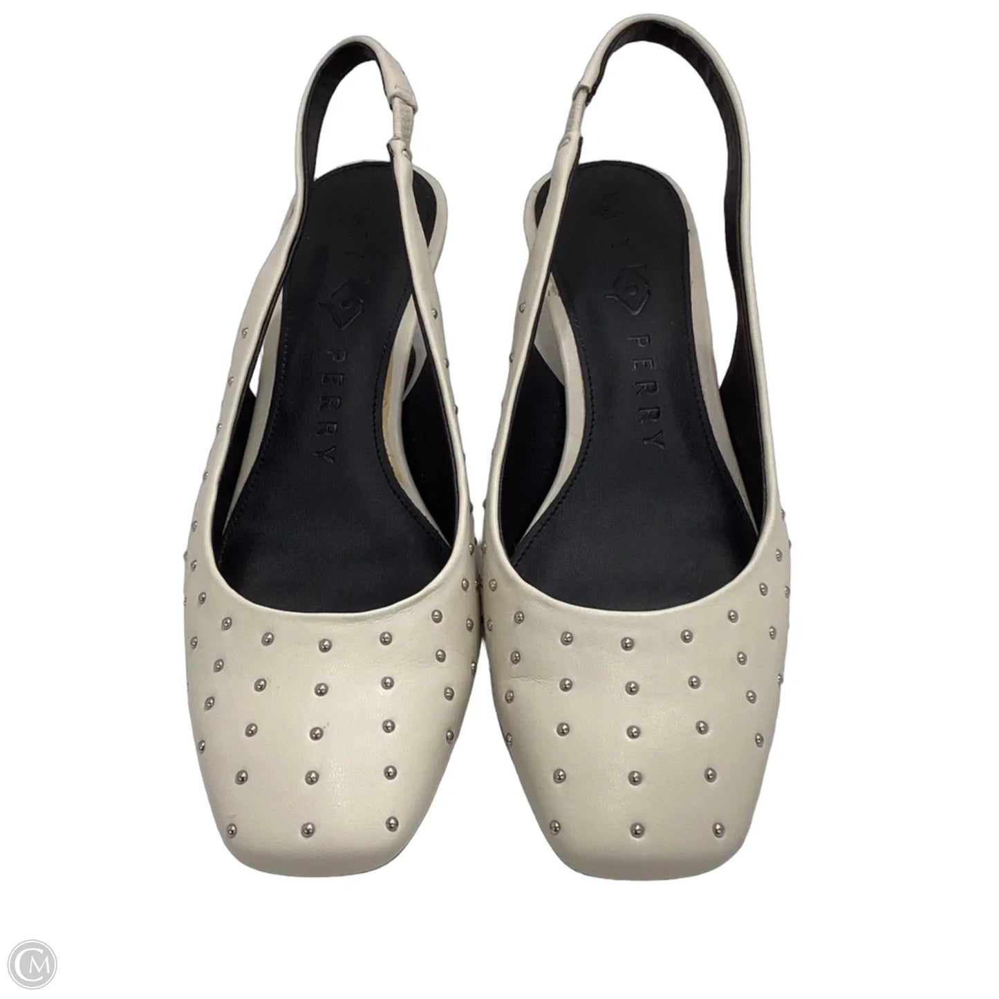 Shoes Heels Block By Katy Perry In Cream, Size: 7.5