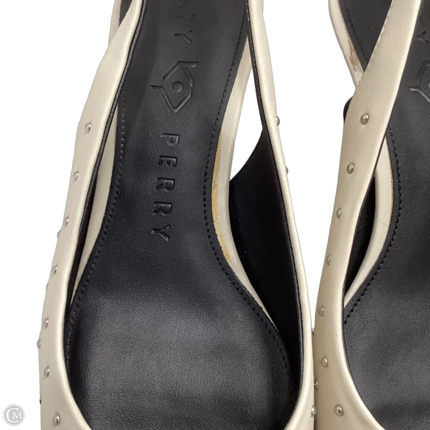 Shoes Heels Block By Katy Perry In Cream, Size: 7.5