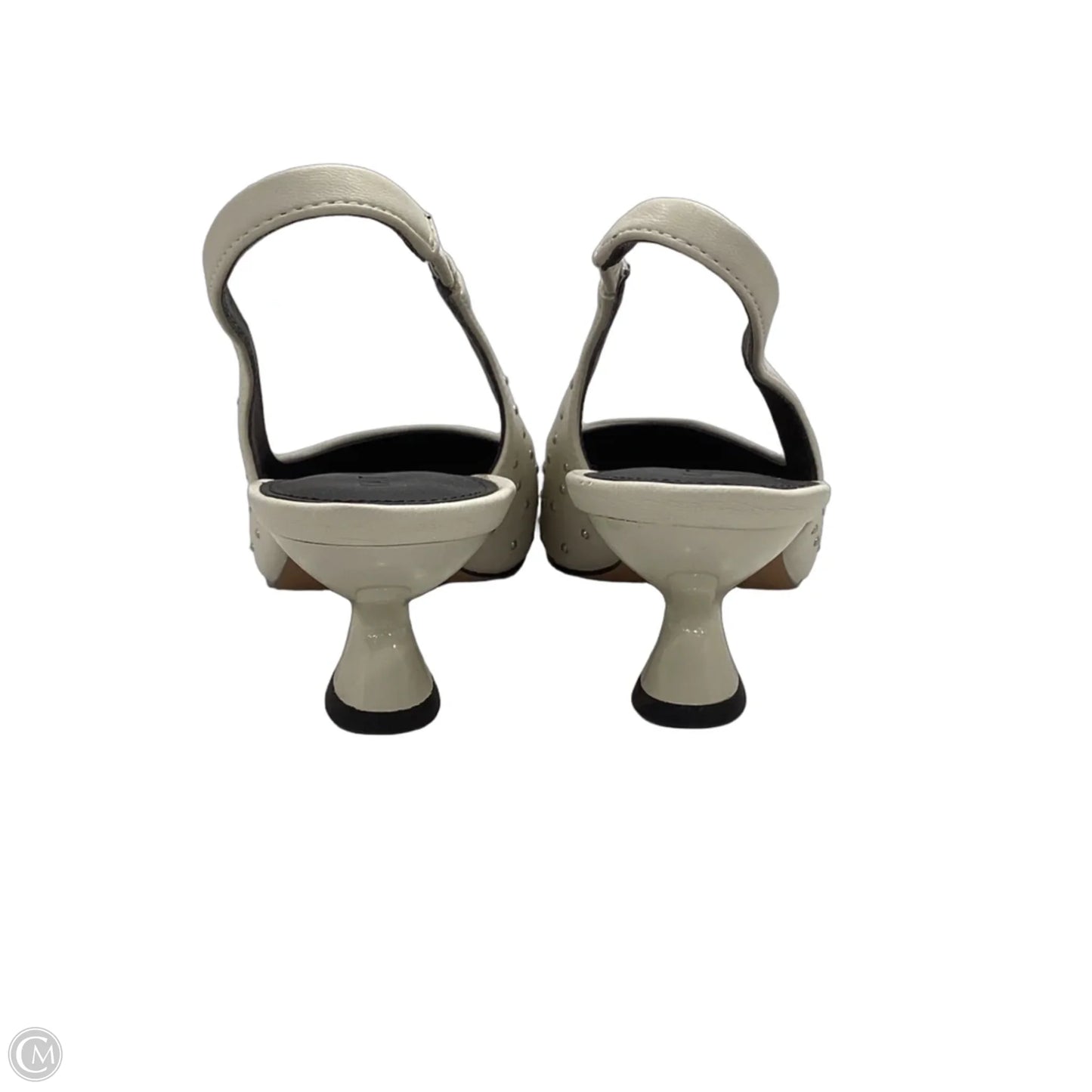 Shoes Heels Block By Katy Perry In Cream, Size: 7.5