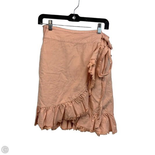 Skirt Mini & Short By Pilcro In Orange, Size: M