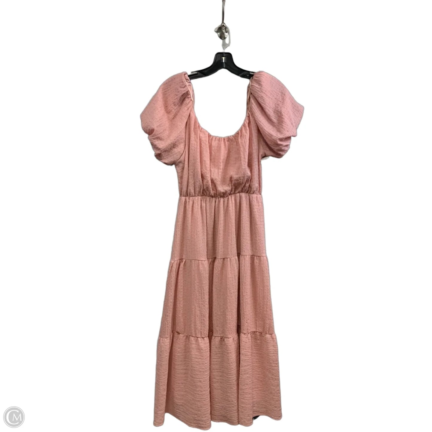 Dress Casual Midi By Astr The Label In Pink, Size: M