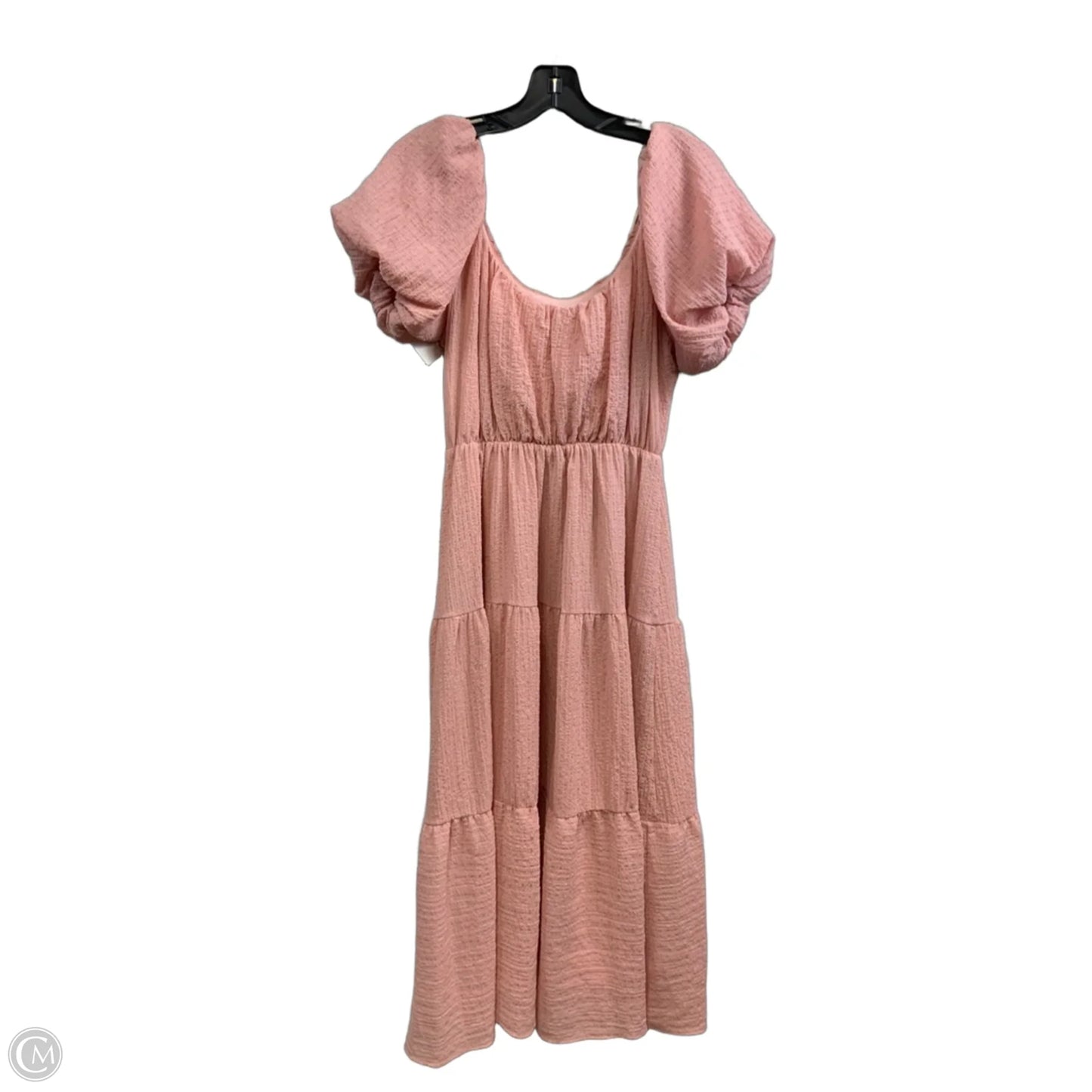 Dress Casual Midi By Astr The Label In Pink, Size: M