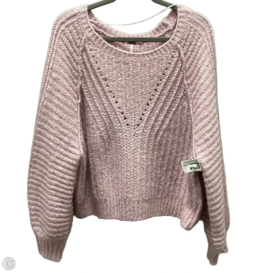 Sweater By Free People In Purple, Size: M