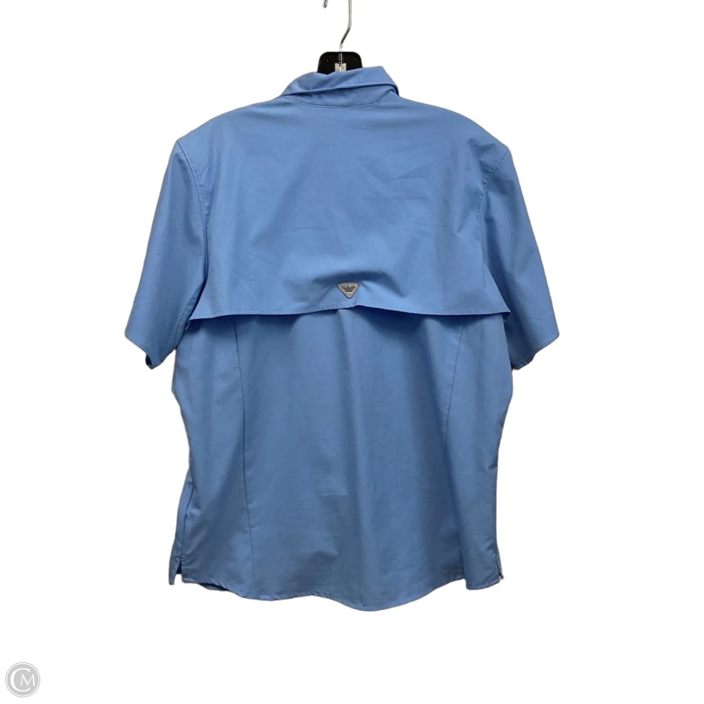 Top Short Sleeve By Columbia In Blue, Size: L