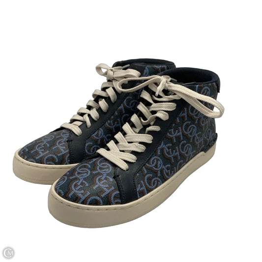Shoes Designer By Coach In Blue, Size: 8.5